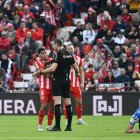 Alberola Rojas recrimina a Robertone una entrada.