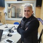 Pepe Morales, en los estudios de la Cadena SER.