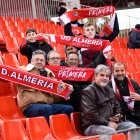 Ver ganar al Almería en el Mediterráneo es todo un placer.