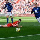 Melero no brilló en el partido frente al Real Betis.