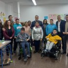 El delegado de Desarrollo Educativo y el delegado de familias e igualdad  visitan algunos de los centros educativos de Olula junto a su alcalde y co