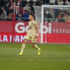 Robertone intentando poner algo de luz al juego del equipo.