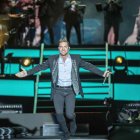 David Bisbal, durante un concierto.