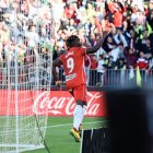Touré celebra su gol al Atlético de Simeone.