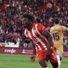 Explosión de júbilo en el Mediterráneo con el gol de El Bilal Touré.