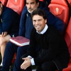 La felicidad ha vuelto al Almería después de ganarle al FC Barcelona.