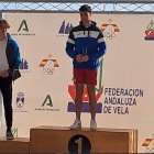 Juanjo Fernández en lo más alto del podio.