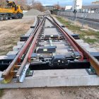 Obras para la puesta en servicio del cambiador de ancho.