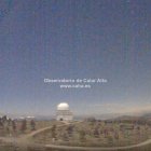 Imagen captada por las cámaras del Observatorio de Calar Alto.