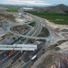 Imágenes de los trabajos en la Autovía del Almanzora.