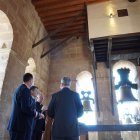 Visita institucional a la torre de la Catedral.