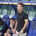 Rubi en el Villarreal-Almería que se jugó en Valencia.