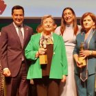 Inés Blasco y ASAJA Almería, premiados en Málaga.
