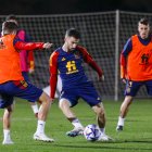 Álex Baena es uno de los grandes de la Sub-21 que jugará este viernes en el Estadio Mediterráneo.