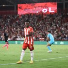 Ramazani, en el Almería-Sevilla.