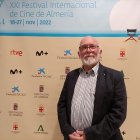 Colin Arthur, en el Museo de Almería durante la última edición de FICAL.