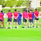 Rubi y la plantilla están tranquilos para afrontar la recta final del campeonato.