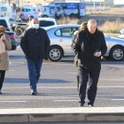 Juan Enciso llega a Aguadulce para la celebración del juicio.