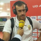 El portero Fernando en el Carrusel Deportivo de la Cadena SER después del Almería-Valencia.