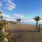 Así han lucido las playas de Mojácar en la Semana Santa.