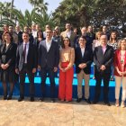 Foto de familia de los candidatos del PP de Almería en las últimas elecciones municipales.