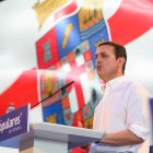 Javier Aureliano García, en el congreso del PP de Almería.