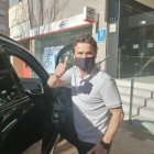 Abril de 2021. LA VOZ y Cadena SER con Rubi en sus primeras horas en Almería.