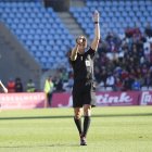 Pizarro Gómez en su última visita al Mediterráneo. Fue en 2019 en un Almería-Osasuna.