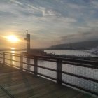 Vistas desde el paseo peatonal del Cable Inglés.
