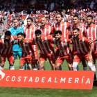 El once del Almería.
