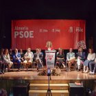 Intervención de la candidata a las próximas elecciones municipales en Albox.