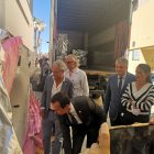 El PET TAC ha sido desembalado por responsables políticos de la provincia.