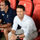 Rubi, en el Almería-Real Madrid, de la primera jornada.