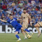 Centelles y Babic en la segunda mitad del choque en Getafe.