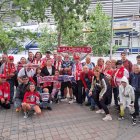Miembros de la Federación de Peñas del Almería.
