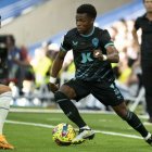 Ramazani en el Real Madrid-Almería.