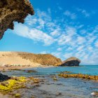 Playa de Monsul en el Parque Natural de Cabo de Gata