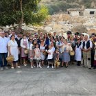 La delegada del Gobierno de Andalucía en Almería, Aránzazu Martín visitó el inicio de la recreación.