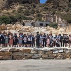 Más de 70 vecinos participan en esta recreación histórica.