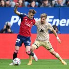 Pozo en el partido Osasuna-Almería.