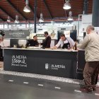 Tres chef, finalistas en el concurso de tapas.