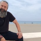 José Luis Jaén, en el Paseo Marítimo de Almería.