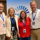 Nueva directiva regional de Asadipre, con tres almerienses y Pedro Ayala -derecha- a la cabeza.