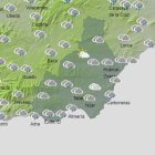 Mapa provincial de este martes.