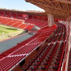 Lugar donde se va a colocar la afición del Real Valladolid este dominngo.