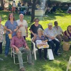 Vecinos de Abla en el Parque Municipal ‘La Merendica’.