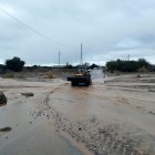 Imagen de Huércal-Overa del pasado martes tras las intensas lluvias del lunes.