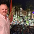 Antonio Fernández este 28 de mayo celebrando la victoria.