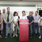 Comparecencia de Adriana Valverde y otros miembros de su lista en la capital.