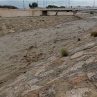 Imagen de la rambla en Albox tras las últimas lluvias. Foto: Somos Albojenses.